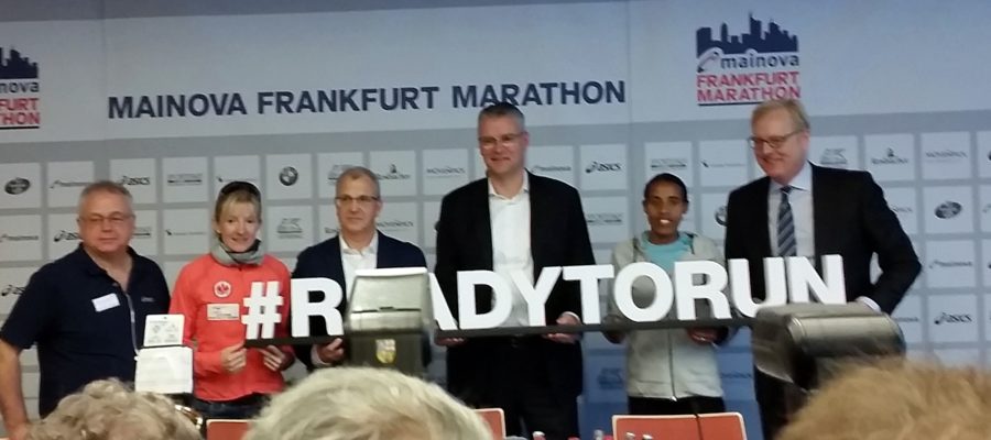 Pressekonferenz Frankfurt Marathon
