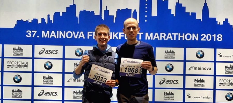 Frankfurt Marathon 2018 laufen hilft runtheskyline Wettkampf Bericht mit Bestzeit