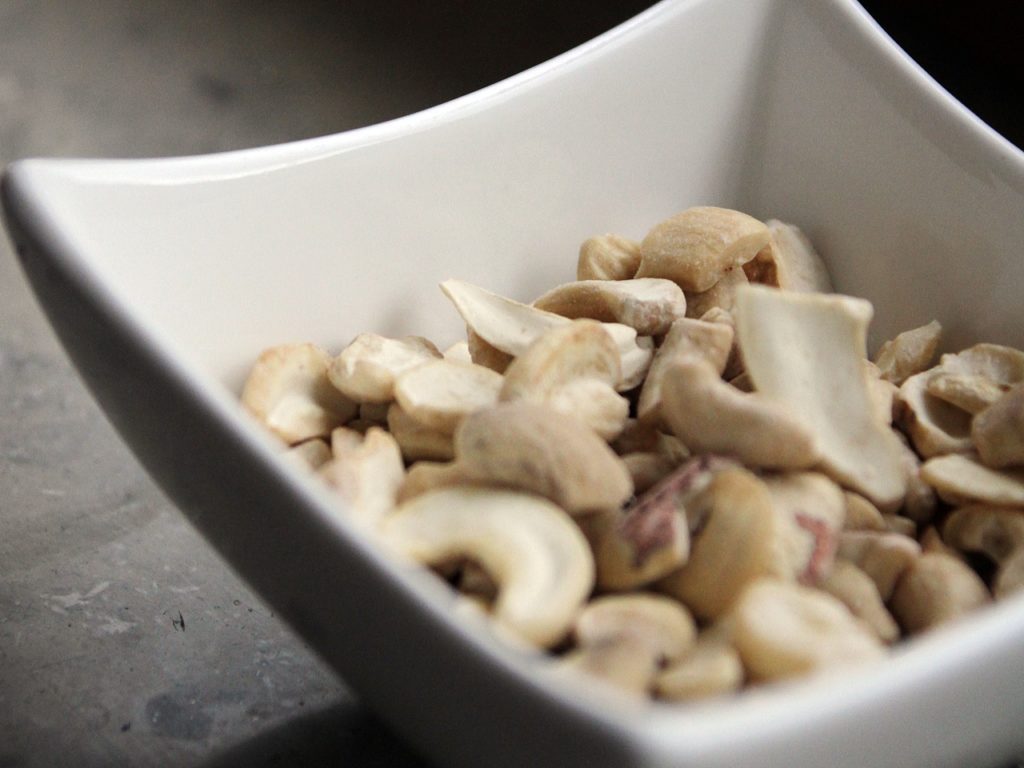 Proteine: Cashews sind übrigens keine Nüsse, sondern Kerne