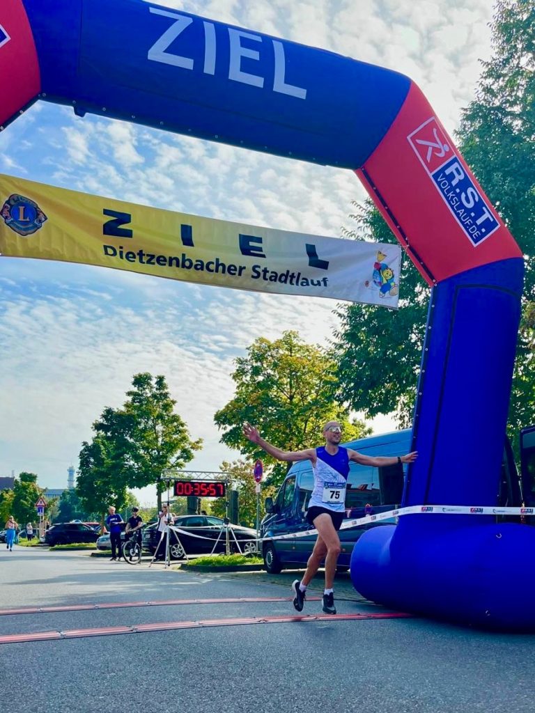 Sieg beim Dietzenbacher Stadtlauf