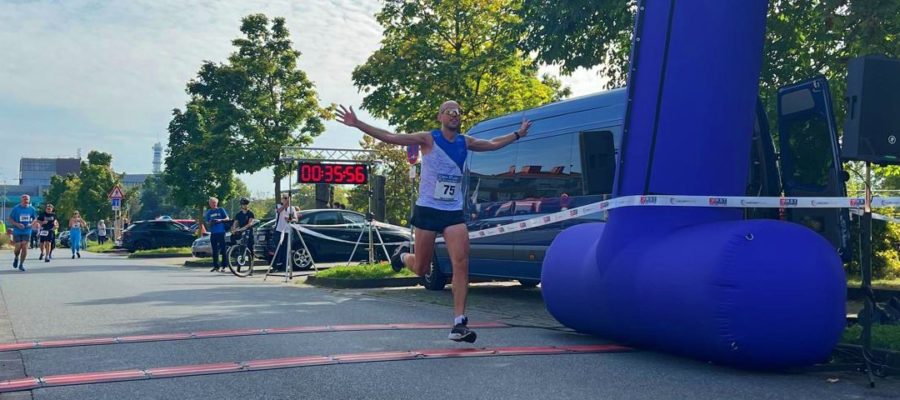 Zieleinlauf beim Dietzenbacher Stadtlauf 2024