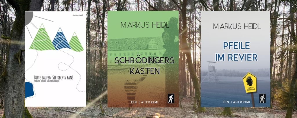 Die Laufbücher von Markus Heidl jetzt im Onlineshop
