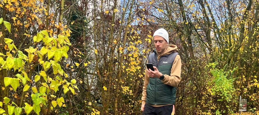 Ein Smombie in der Stadt!