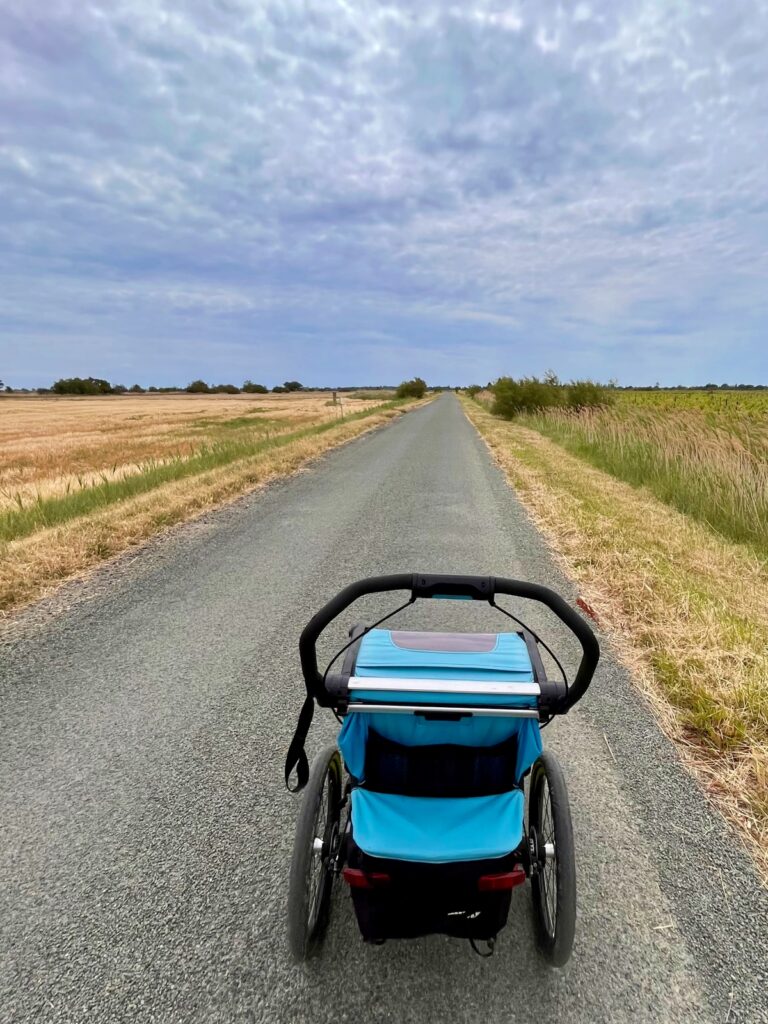 Babyjogger im Einsatz