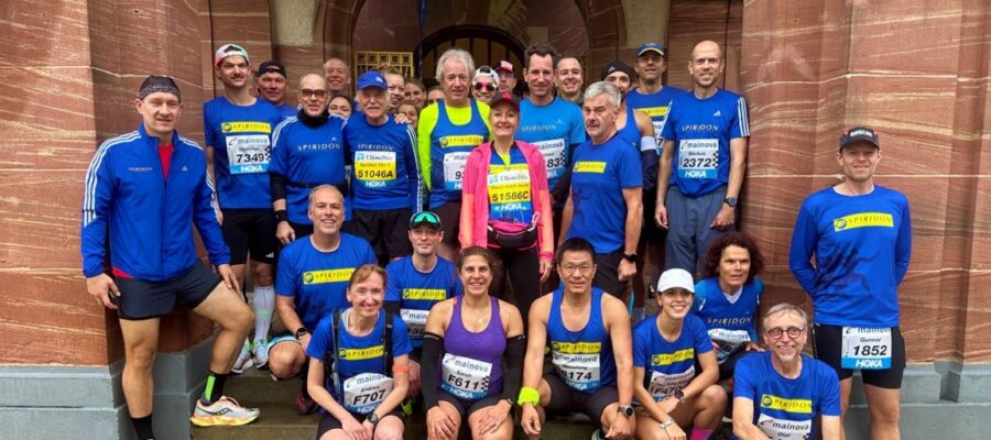 Spiridon Frankfurt beim Frankfurt Marathon